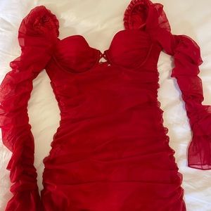 Oh Polly red dress